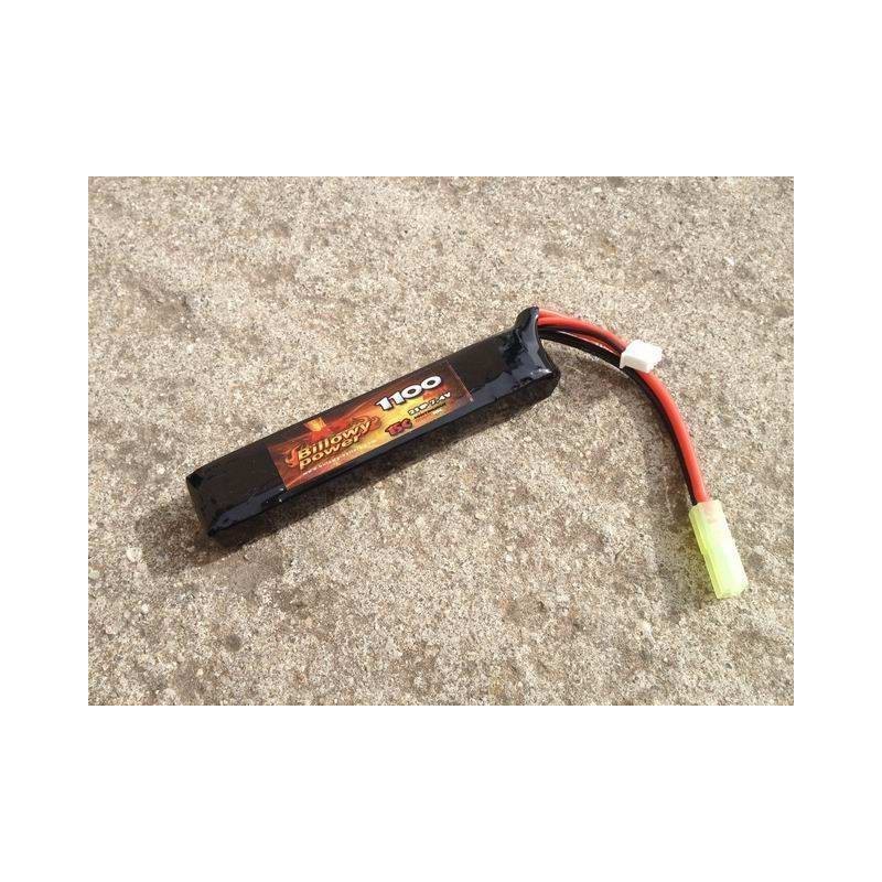 BP 7.4v 1100mah 15c tubo