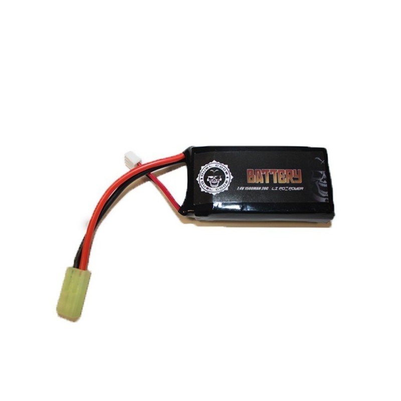 BATERIA LIPO 7.4V 1500MAH 20C DUEL CODE
