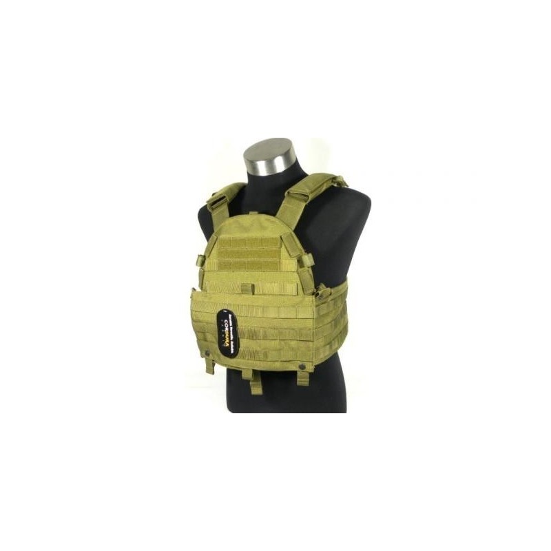 TMC CORDURA 6094 STYLE PLATE CARRIER TAN