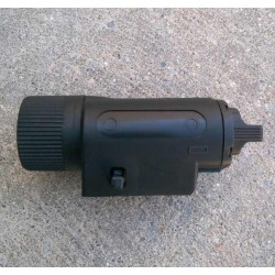 Linterna LED estilo M3 negro