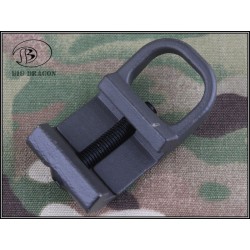 Enganche de correas para Rail ESTILO MAGPUL negro