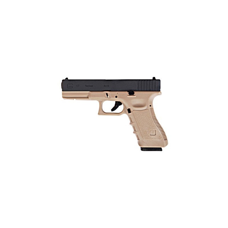 WE GLOCK E17 GEN4 GAS BLOWBACK /TAN
