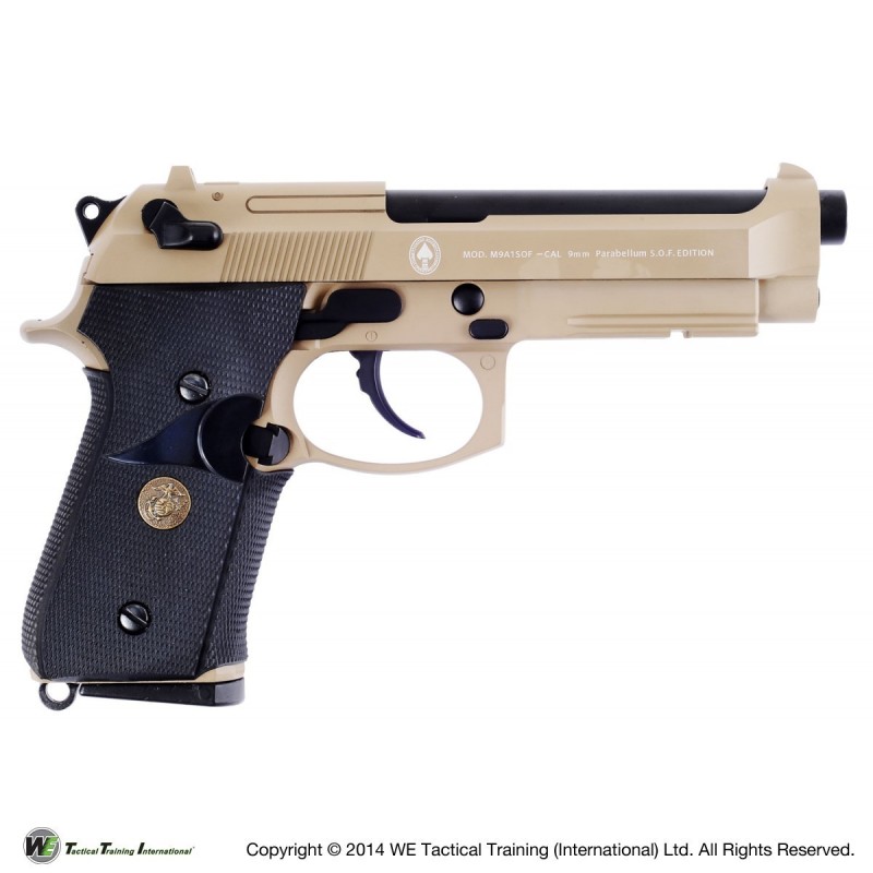 WE M92 A1 FULL METAL -TAN