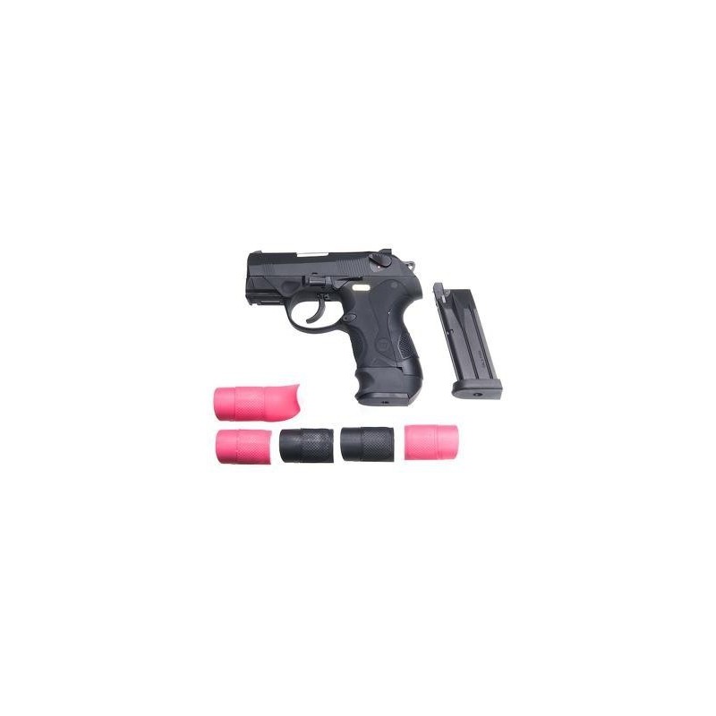 WE 3PX4 COMPAC BULLDOG TAN 2  CARGADORES