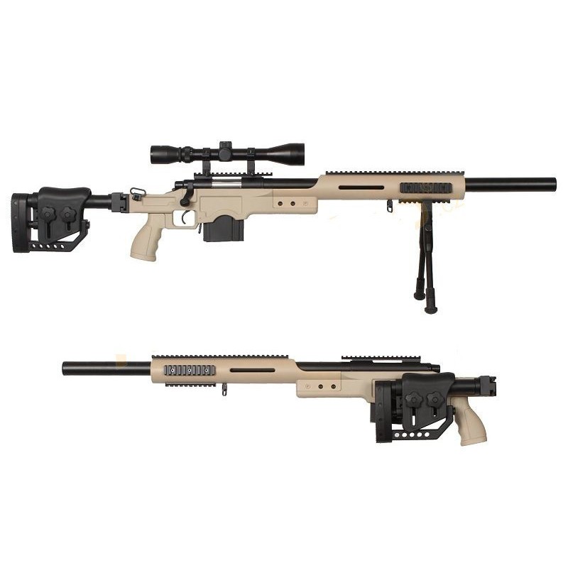 WELL MB4410D TAN VISOR BIPODE 500FPS