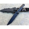 Cuchillo estilo BC141 dummy negro