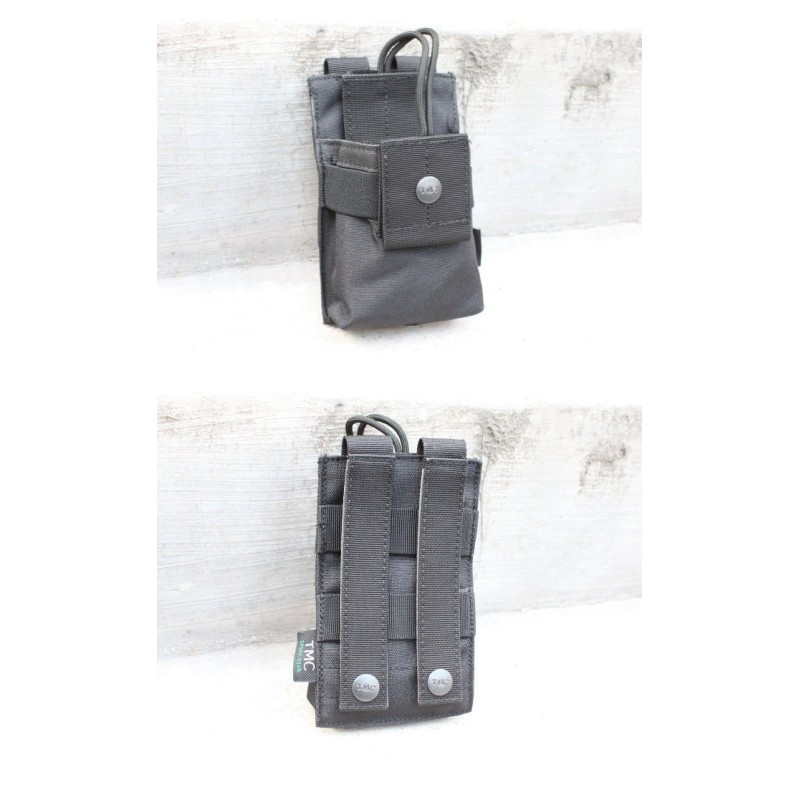 POUCH MOLLE PORTA RADIO PEQUEÑO NEGRO