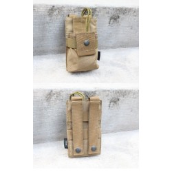 POUCH MOLLE PORTA RADIO PEQUEÑO COYOTE