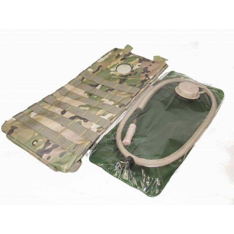 Pack Hidratacion Molle estilo Multicam