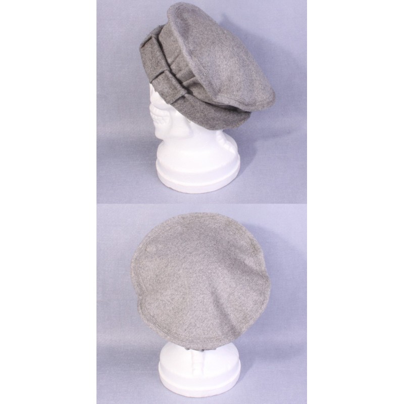 Afghan Pakol MILITARY Wool Hat ( Grey )