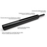 Cilindro de acero para Marui y WELL MB4401,02,03,06,07,08,09 [ AirsoftPro ]