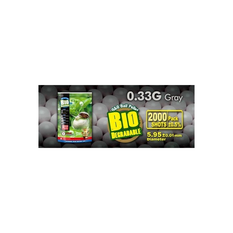 G&G BIO BB 0.33G 2000BB GRIS