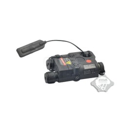 FMA  AN/PEQ 15 laser rojo con linterna Negro