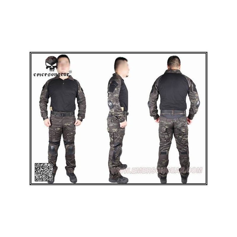 EMERSON UNIFORME GEN2 MULTICAM NEGRO M