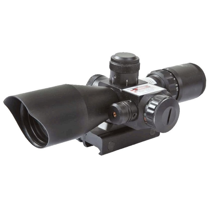VISOR ACOG 2.5-10X40E & LASER ROJO DUEL CODE