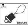 Enganche de correa para MP7 negro