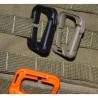 Soporte Molle Rectangular Tan 4pc