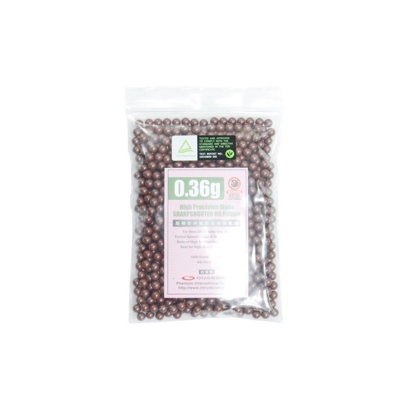 GUARDER 0.36G BIO PRECISIÓN ÚLTIMO PESADO BBS PARA SNIPER