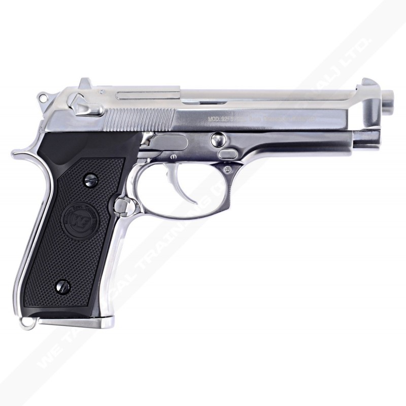 WE M92 CHROME FULL METAL GEN2  GAS