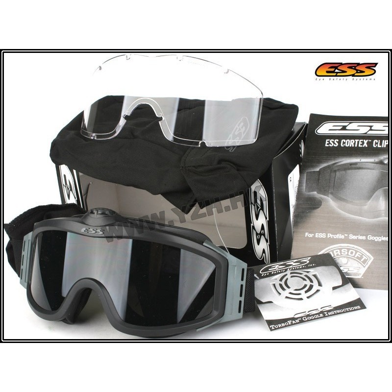 Gafas ESS Ventilador con 3 Lentes