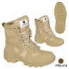 BOTA TACTICA PIELCU CREMALLERA TAN 44