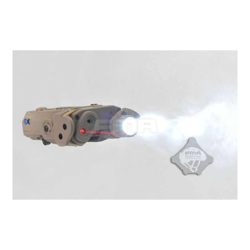 FMA AN/PEQ-15 laser rojo con linterna tan TB0072