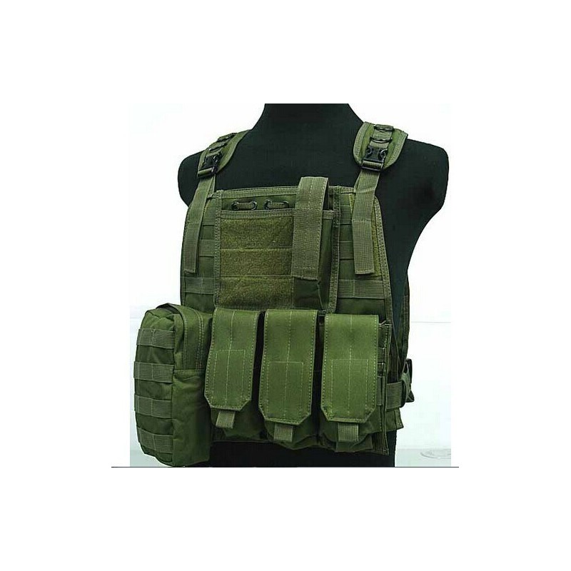 Chaleco de asalto Plate carrier OD