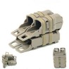 4 PORTACARGADOR FASTMAG PARA PISTOLA Y M4 TAN