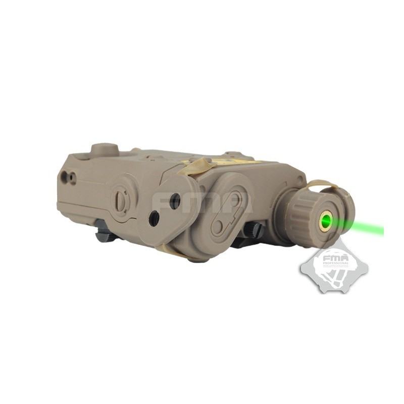 Laser verde estilo AN/PEQ-15 tan