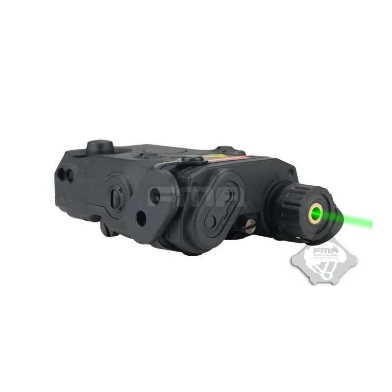 Laser verde estilo AN/PEQ-15 negro