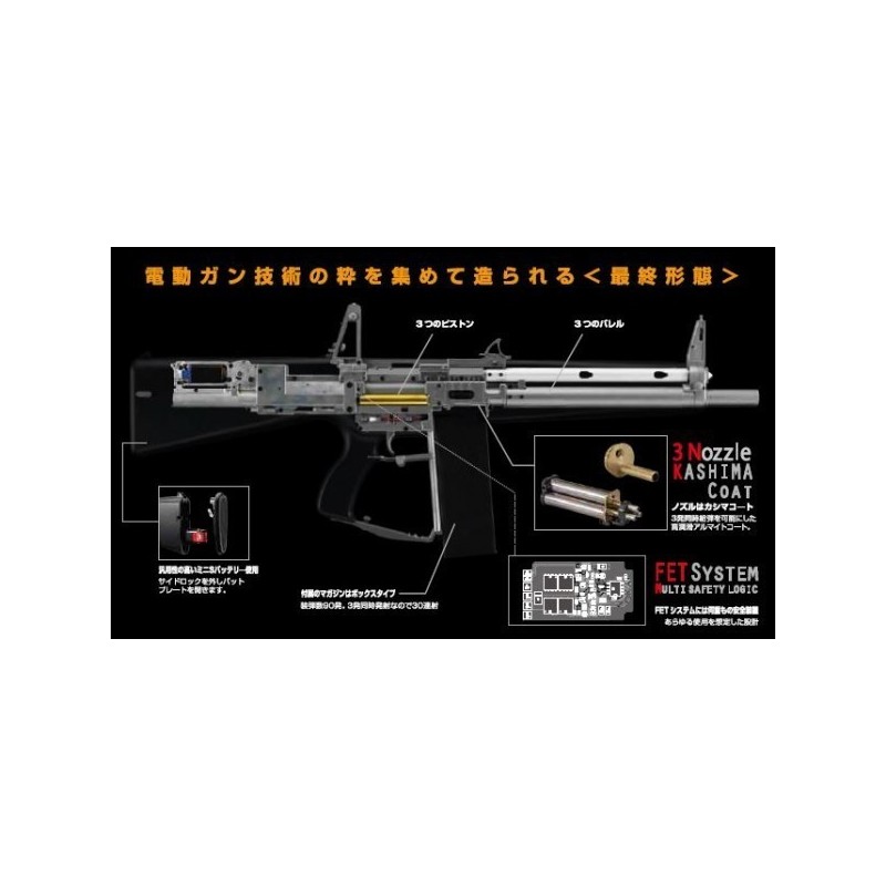 Tokyo Marui AA12 AEG 3 CAÑONES