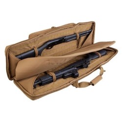 FUNDA TRANSPORTE DOBLE RIFLE 107CM TAN DELTA TACTICS