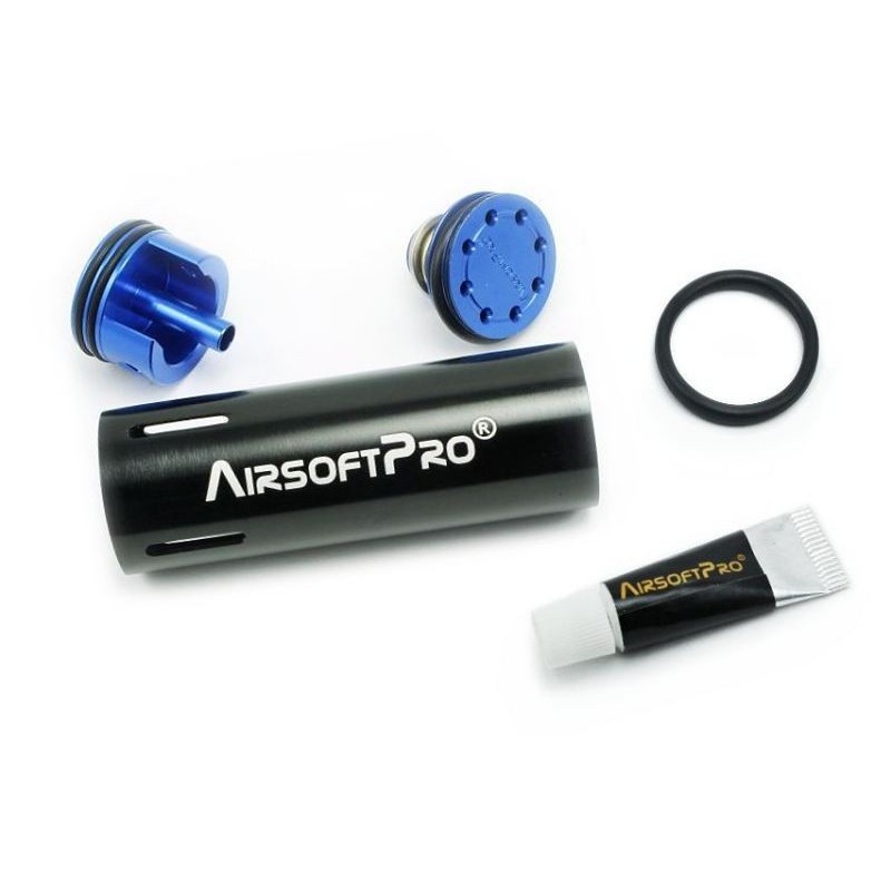 airsoftpro set cilindro gear box cañones cortos