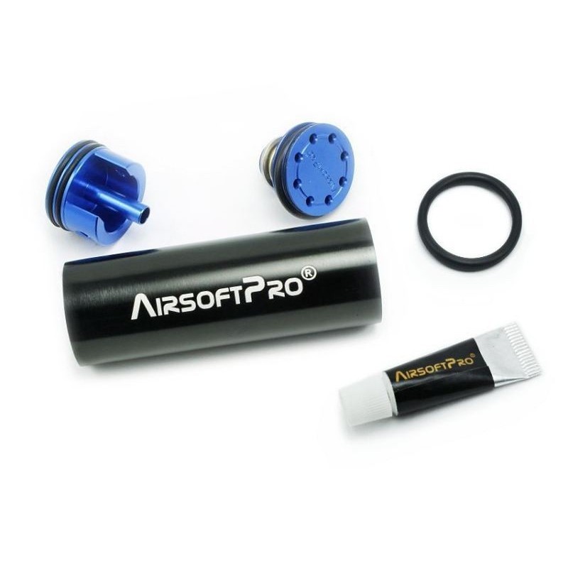 airsoftpro set cilindro gear box cañones largos
