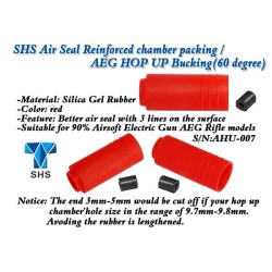 SHS Goma hop up 60º rojo