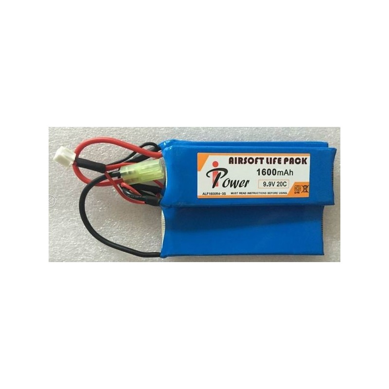 IPOWER LIFe 9.9v 1600 20c 3 elementos