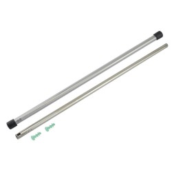 cañon interno shooter 505mm 6.03mm acero VSR y el sistema AWS: well MB07, mb44xx