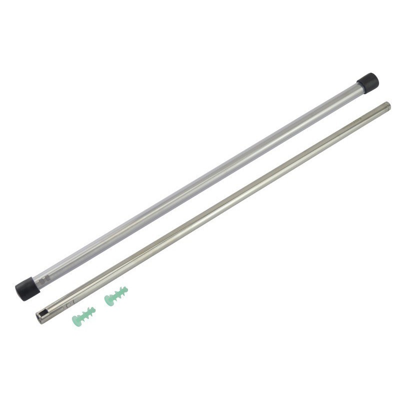 cañon interno shooter 505mm 6.03mm acero VSR y el sistema AWS: well MB07, mb44xx