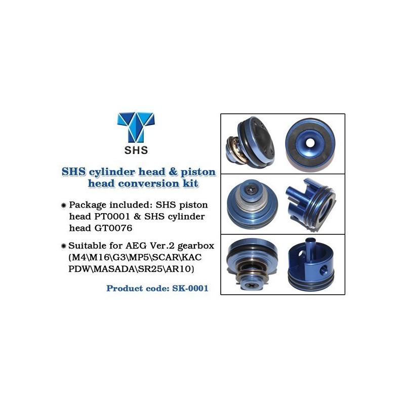 SHS KIT CABEZAS DE PISTON Y CILINDROS SILENCIOSAS V 2
