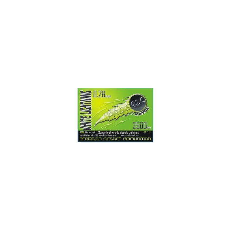 BOLAS SNIPER Proball 0.28grs BLANCA
