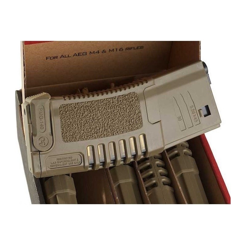 CARGADOR AMOEBA M4 140 PACK5 TAN