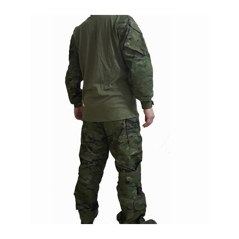 Uniforme COMBAT DELUXE completo estilo español Boscoso Pixelado