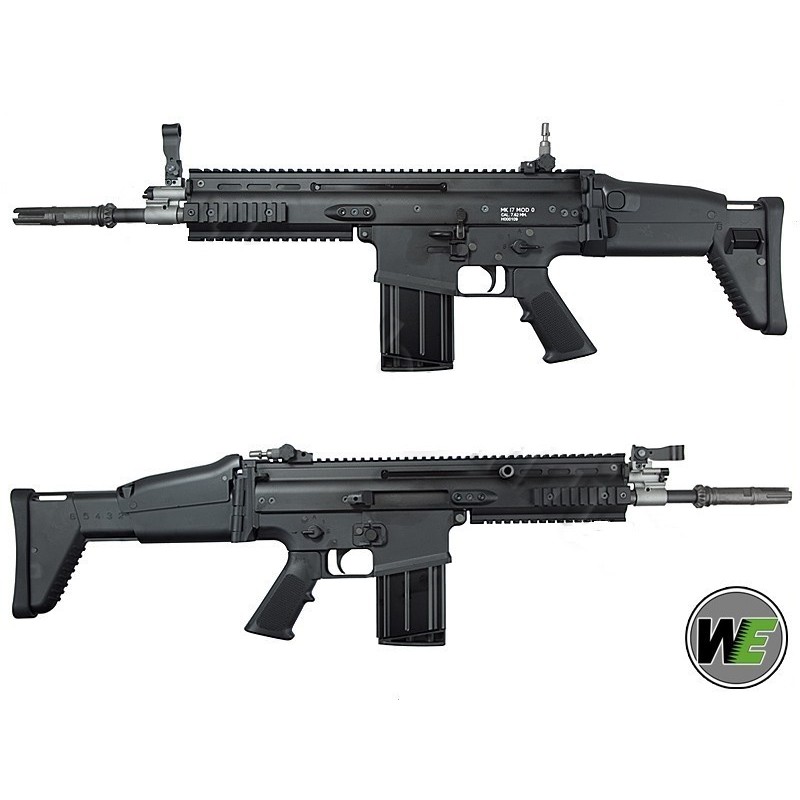 WE SCAR-H GBB OPEN BOLT BK
