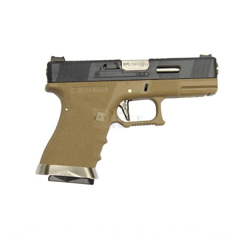 WE GLOCK 19 T2 GBB TAN