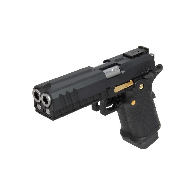 AW CUSTOM HX2102 DOUBLE BARREL FULL BLACK GAS