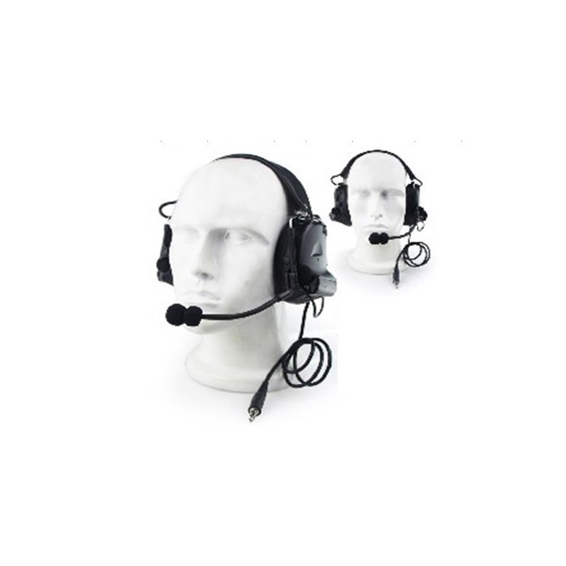 CASCOS Ztactical Comt II Headset negro ECONOMICOS