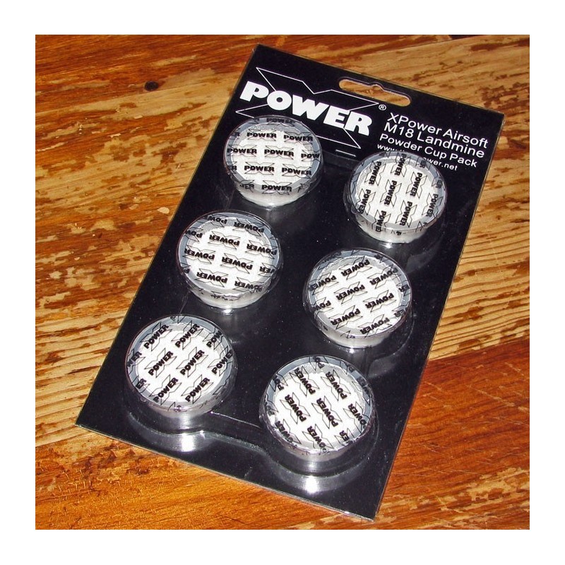 CARGAS POWDER CAP 6PC  Claymore