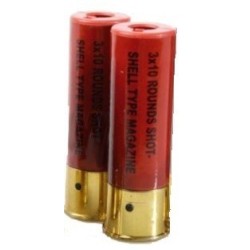 cartuchos escopeta airsoft 2uds 30bb