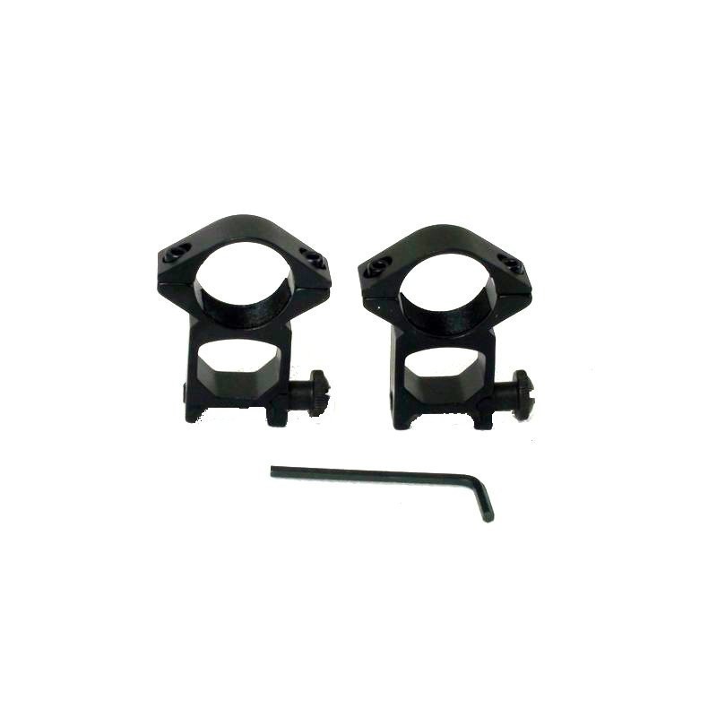 Anillas ALTAS 25 mm CARRIL WEAVER