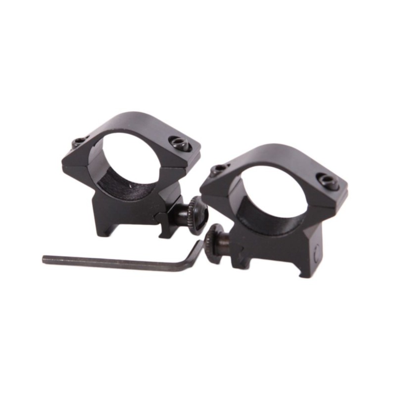 Anillas BAJAS 25 mm CARRIL WEAVER